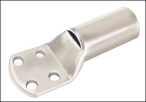 Copper Compression Type Four Hole Tubular Terminal