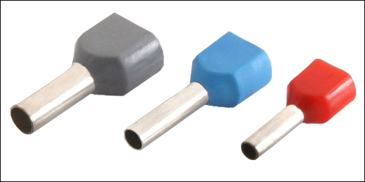 Twin Cord End Terminal Insulated Ferrules